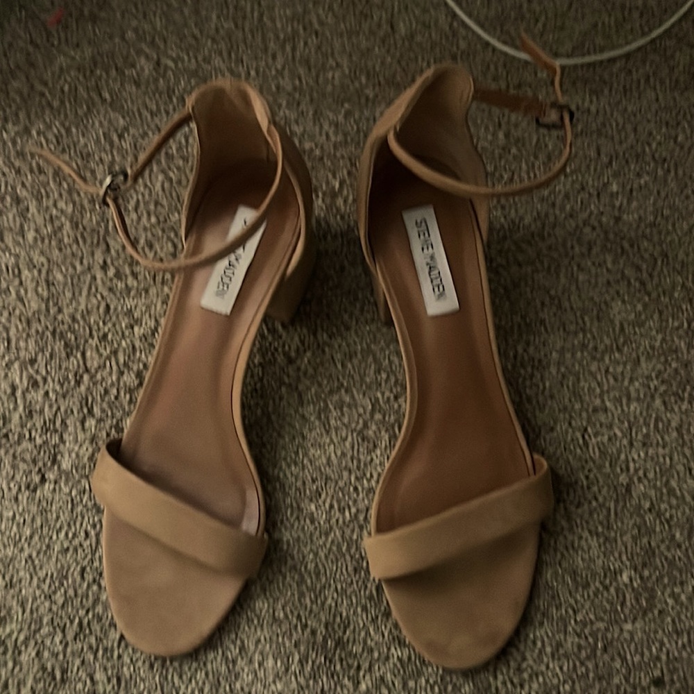 Steve Madden strappy block heels
